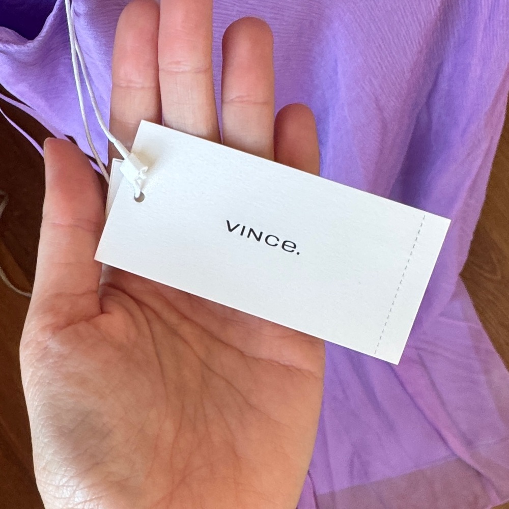 Vince Lavender Slip Maxi Dress - Picture 4 of 7